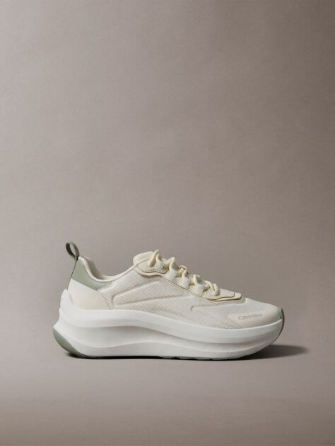 White CK Volumax - Chunky Runner Sneakers  Women