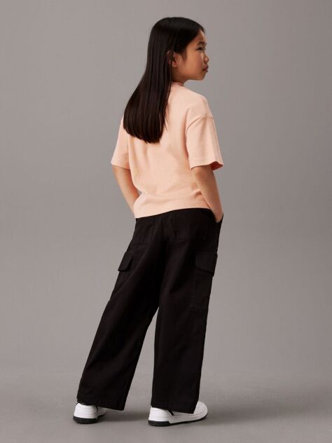 Black Cargo Trousers  Girls