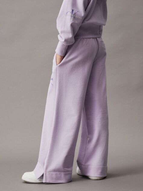 Purple Kids' Straight Leg Terry Logo Joggers  Girls