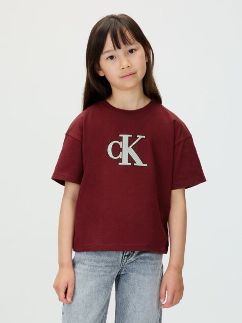 Κόκκινο T-shirt Με Λογότυπο  Κορίτσι