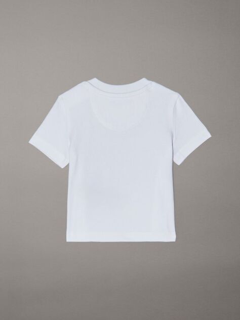 White Newborn Logo T-shirt  Newborn
