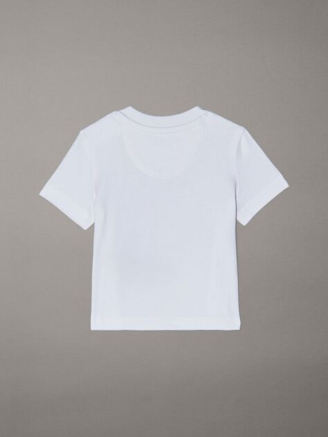 White Newborn Logo T-shirt  Newborn