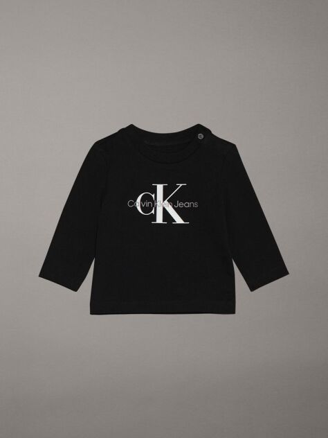 Black Newborn Long Sleeve T-shirt  Newborn