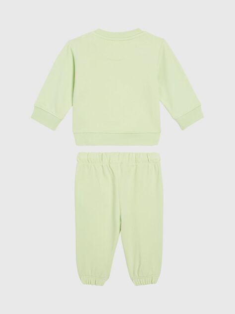 Green Newborn Logo Tracksuit  Newborn