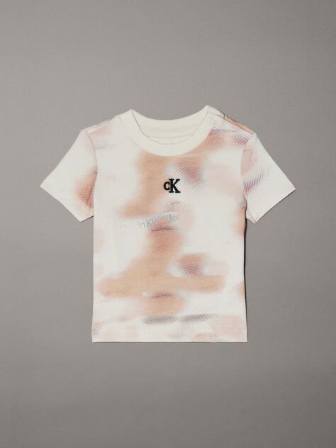 Multi Newborn Camo Print T-shirt  Newborn