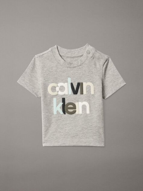 Grey Newborn Logo T-shirt  Newborn