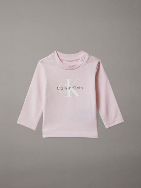 Pink Newborn Long Sleeve T-shirt  Newborn