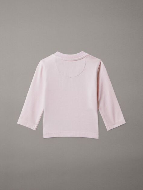 Pink Newborn Long Sleeve T-shirt  Newborn