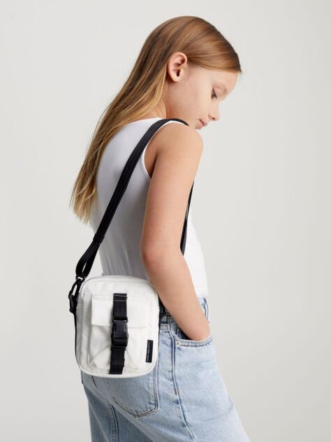 Λευκό Παιδική Unisex Τσάντα Χιαστί  Παιδικό Unisex