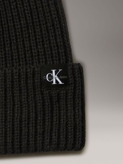 Black Kids' Scarf & Beanie Set  Kids Unisex