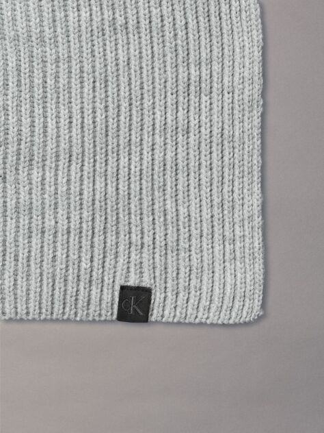Grey Kids' Scarf & Beanie Set  Kids Unisex