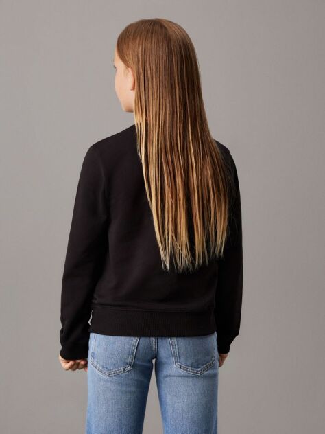 Black Unisex Logo Sweatshirt  Kids Unisex