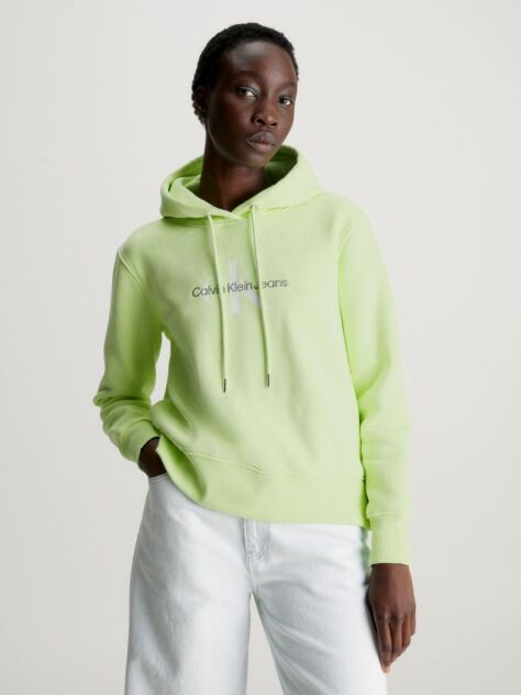 Green Monogram Hoodie  Women