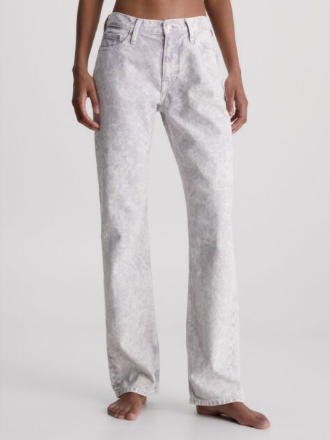 Denim Recycled Low Rise Straight Jeans  Women