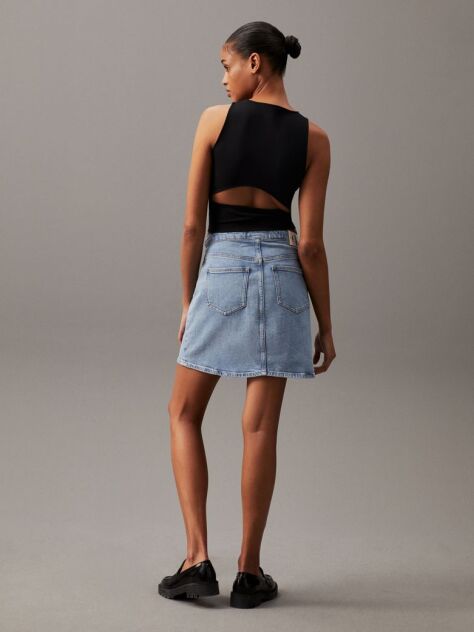 Denim Denim Φούστα Wrap Σε Α Γραμμή  Γυναίκα