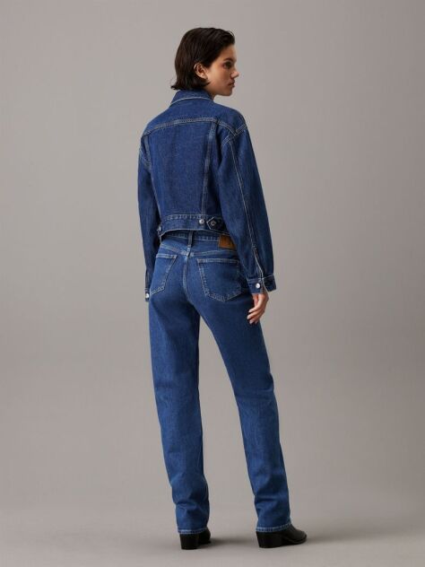 Denim Low Rise Straight Jeans  Women