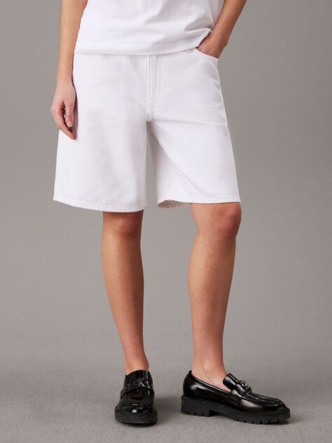 Denim 90'S Straight Denim Shorts  Women