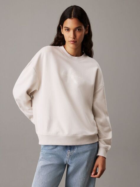 Grey Monogram Sweatshirt  Women