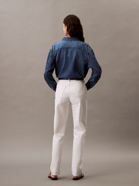 Denim Authentic Slim Straight Jeans  Women