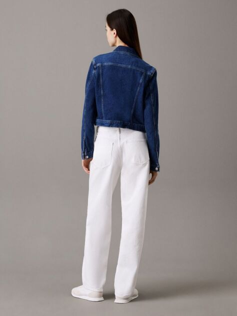 Denim Cropped 90's Denim Τζάκετ  Γυναίκα