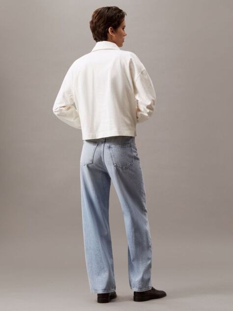 Denim High Rise Barrel Jeans  Women