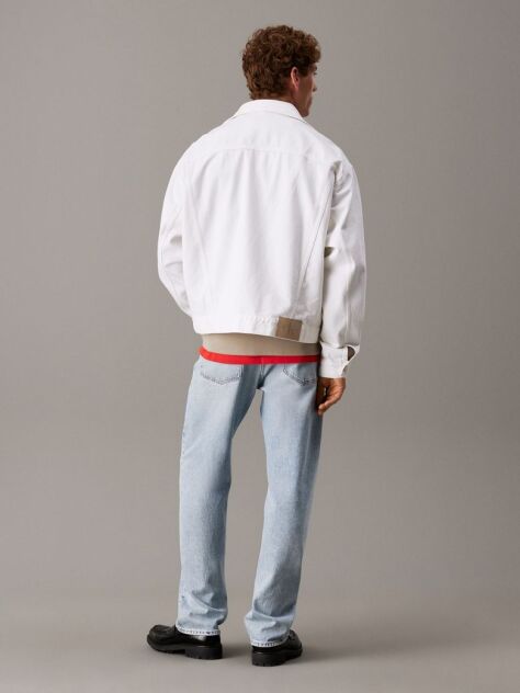 Denim Denim Τζάκετ Σε Άνετη Γραμμή  Άνδρας