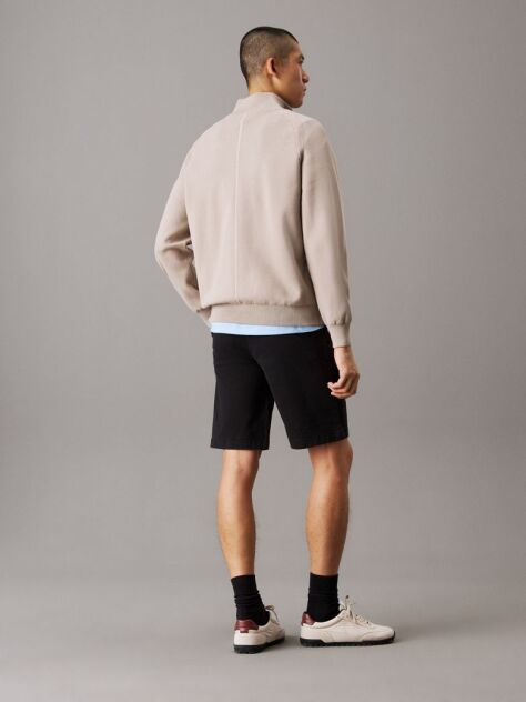 Black Modern. Sharp. Innovative. Calvin Klein Menswear offers a premium selection of men's styles from tailored suits to luxury sportswear. These shorts are crafted with 51% certified organic cotton, which is grown free from synthetic pesticides, synthetic fertilizers and genetically modified seeds  Men