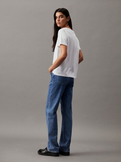 White V-neck T-shirt  Women