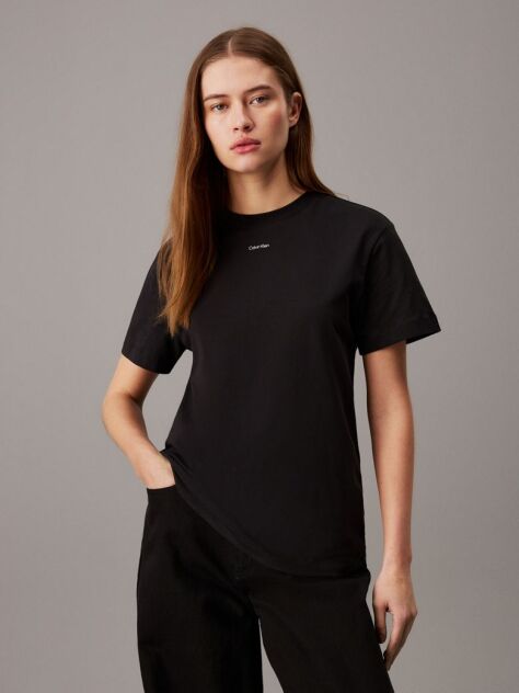 Black Logo T-shirt  Women
