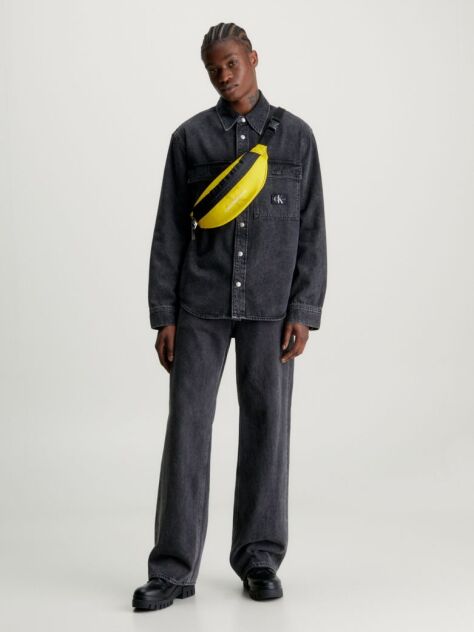Yellow Bum Bag  Men