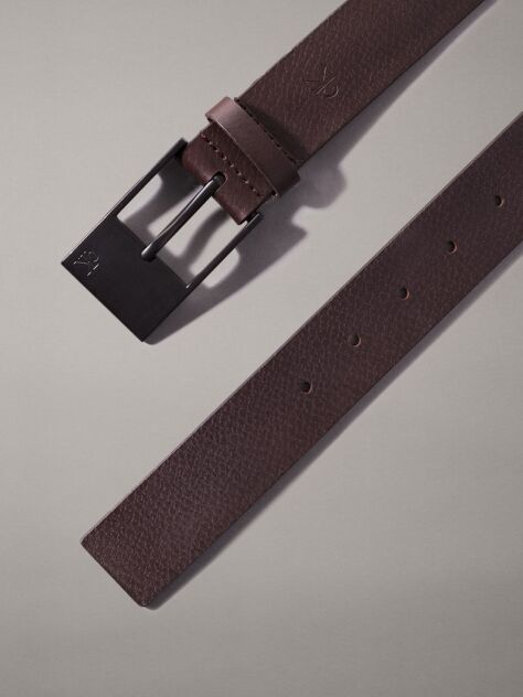 Brown Leather Belt  Men