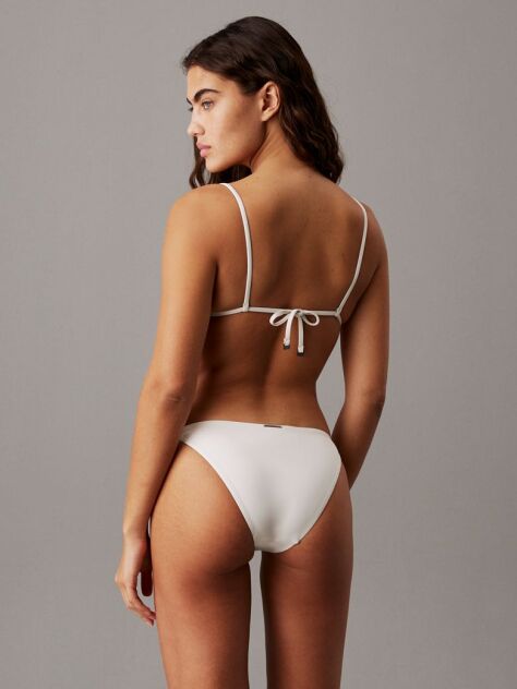 White Tie Side Bikini Bottoms - CK Essentials  Women