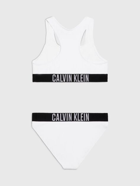 White Girls Bralette Bikini Set - Intense Power  Girls