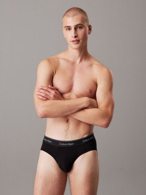 Multi 3 Pack Briefs - Icon Cotton Stretch  Men