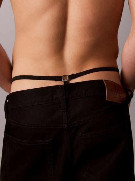 Black String Thong - Sculpt Lace  Men