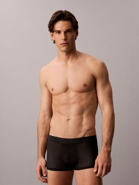 Black Trunks - CK Black Sheer Mesh  Men