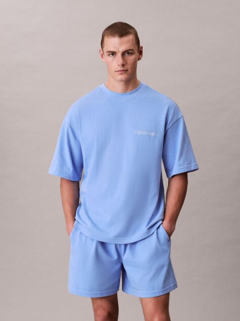 Blue Shorts Pyjama Set  Men