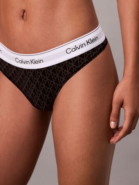 Μαύρο Στρινγκ - Icon Cotton Modal  Γυναίκα