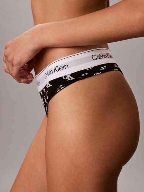 Black Thong - Icon Cotton Modal  Women