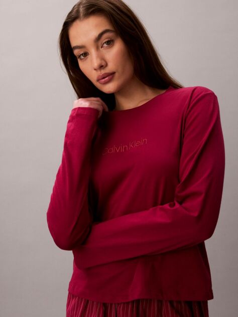 Red Pants Pyjama Set  Women
