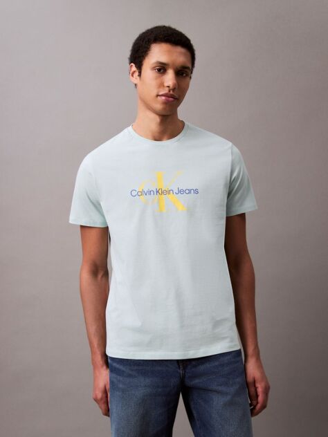 Grey Monogram T-shirt  Men