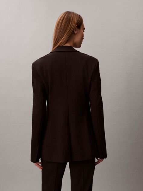 Black Slim Ponte Blazer  Women