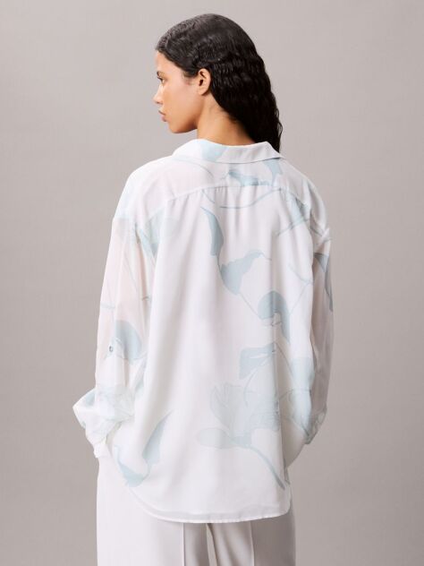 Multi Roll Sleeve Utility Blouse  Women