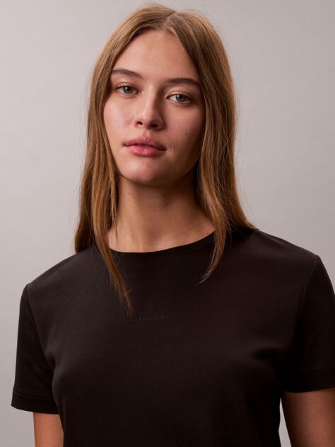 Black Short Sleeve T-Shirt  Women