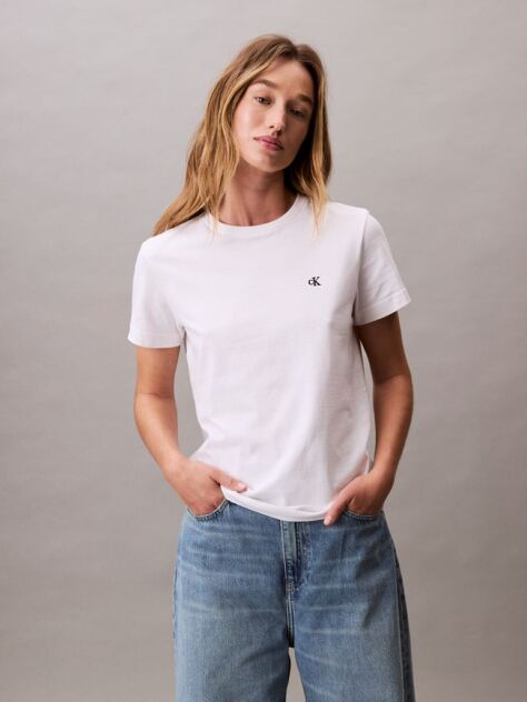 White Monogram T-shirt  Women