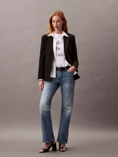 Denim Άνετο Τζιν Σε Bootcut Γραμμή  Γυναίκα