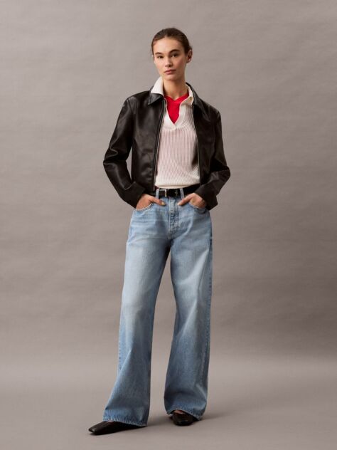 Denim Wide Leg Jeans  Women