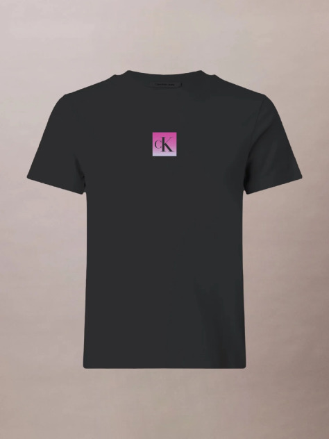 Μαύρο Κοντομάνικο T-Shirt  Γυναίκα