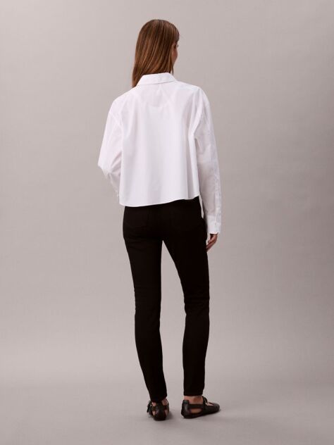 Black High Rise Skinny Jeans  Women