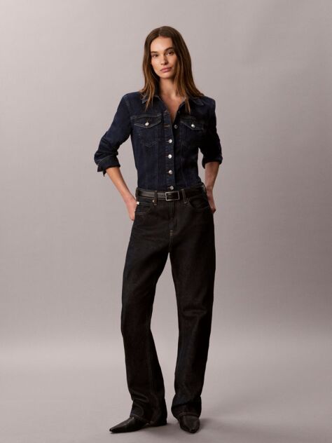 Denim Denim Πουκάμισο Με Κουμπιά Και Γραμμή Sculpt  Γυναίκα